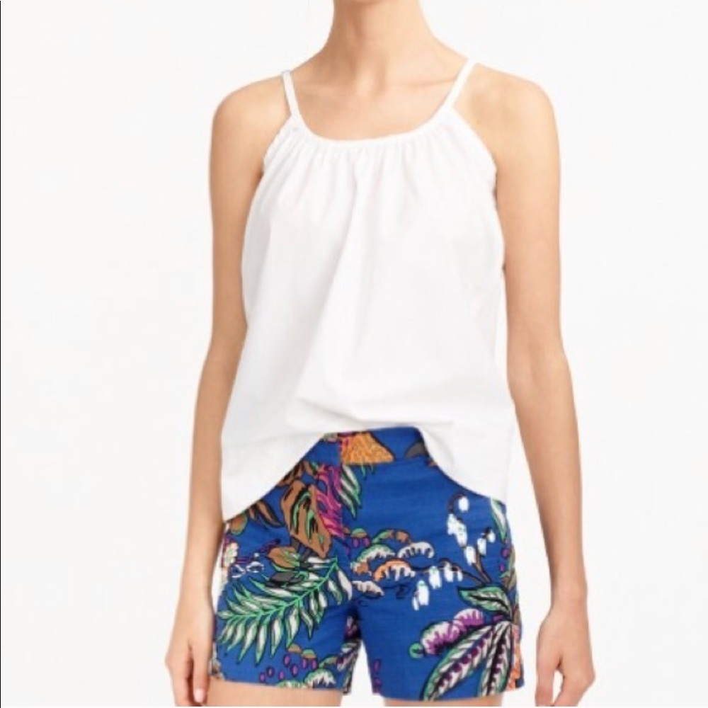 J. Crew Floral Cotton Short